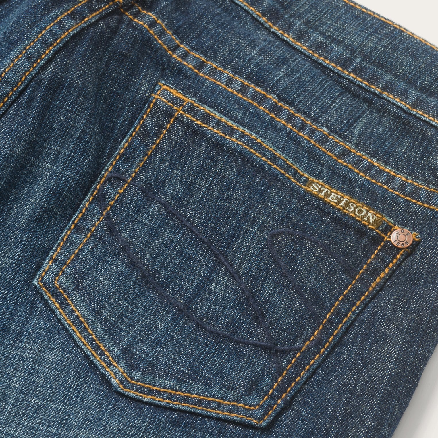 816 Classic Boot Cut Jeans In Dark Wash - Image 5