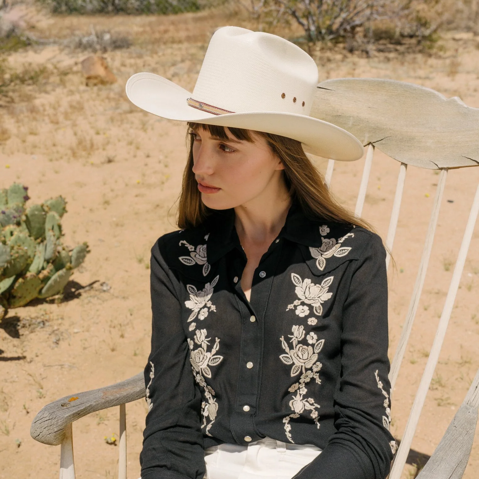 Angus 10X Straw Cowboy Hat - Image 2