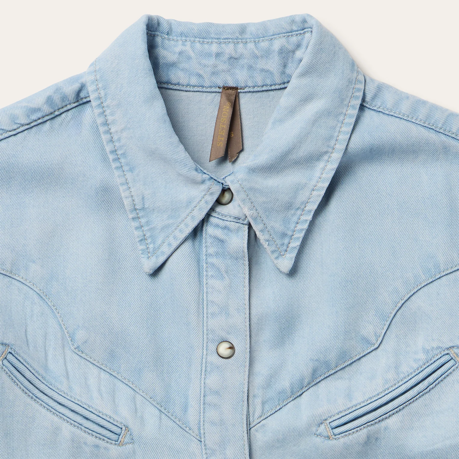 Arrow Pocket Denim Shirt - Image 3