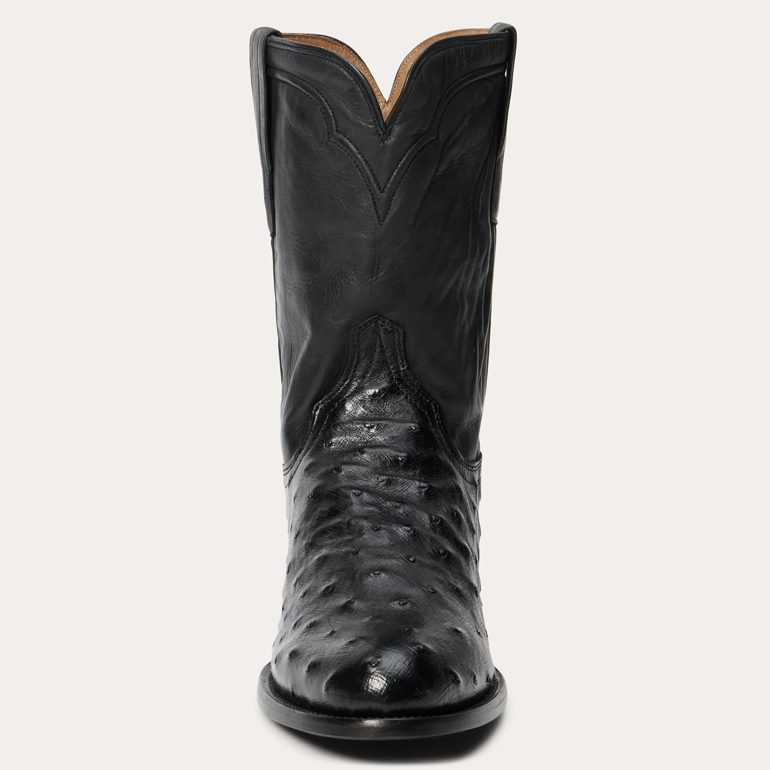 Austin Ostrich Roper Boots - Image 3