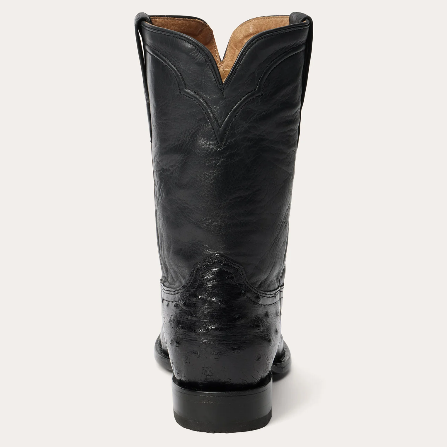 Austin Ostrich Roper Boots - Image 4
