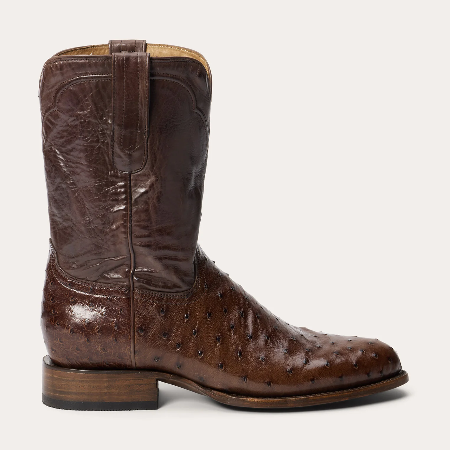 Austin Ostrich Roper Boots - Image 2