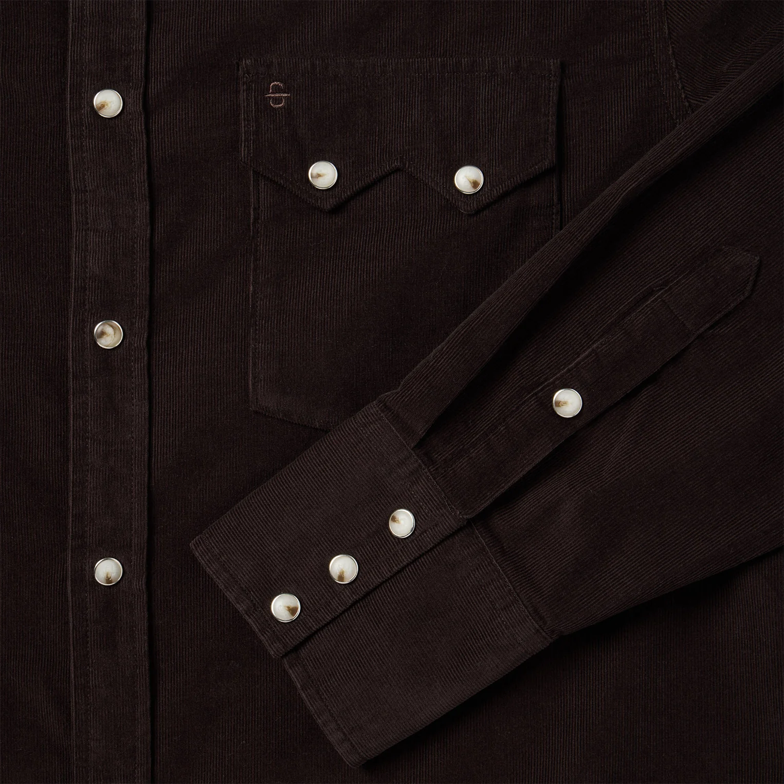 Corduroy Western Shirt - Image 5