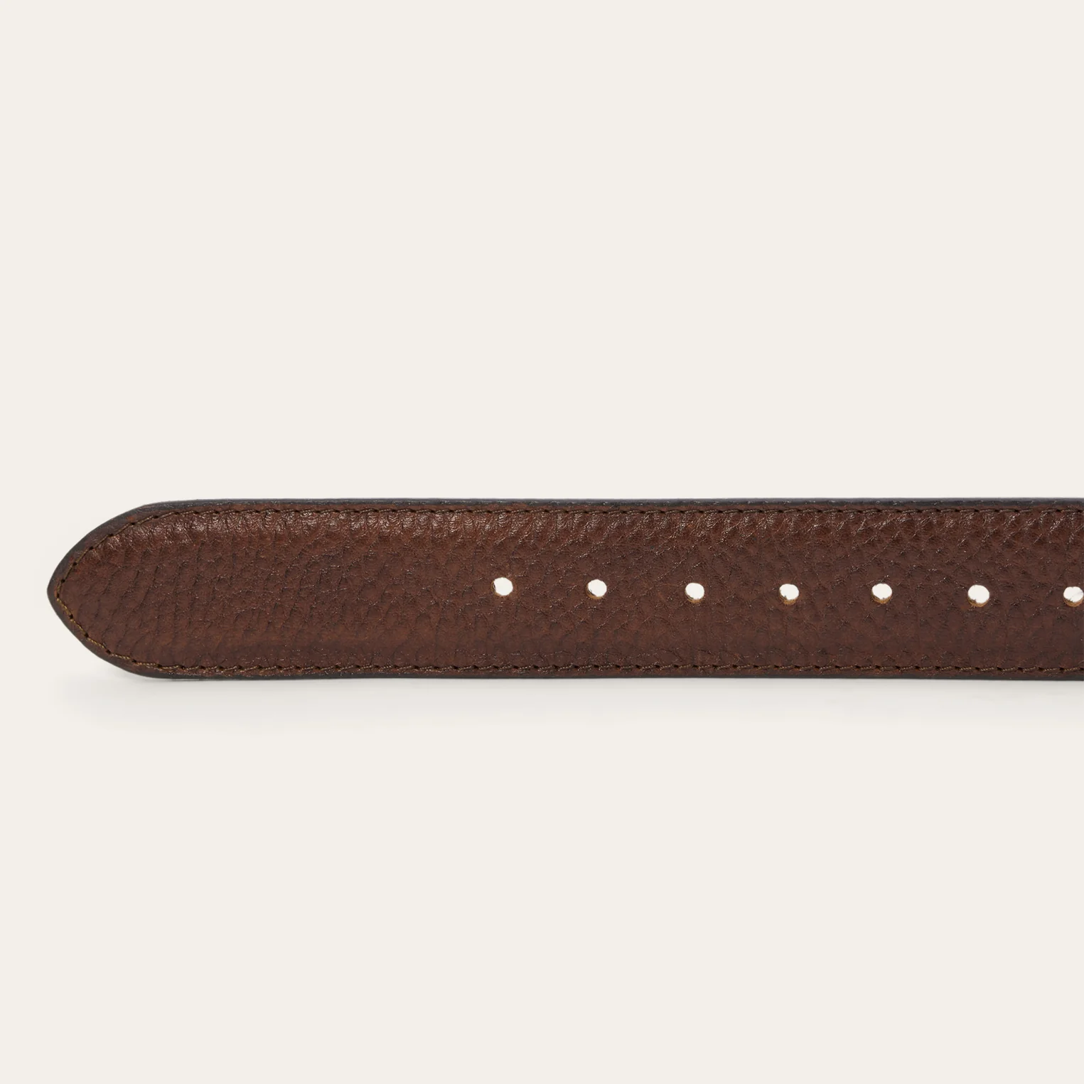 Bison Leather Concho Belt - Image 6