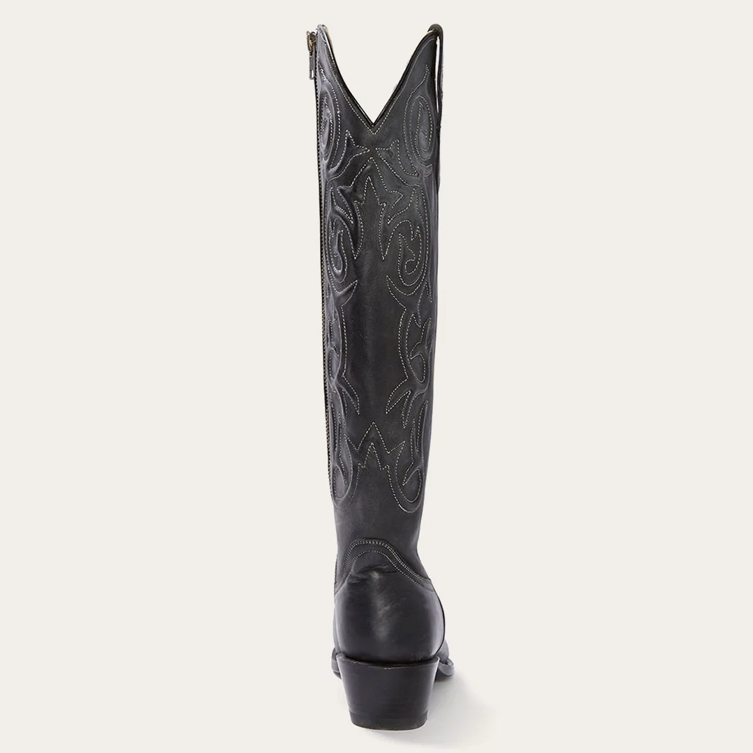 Blair Corded Side Zip Cowboy Boot - Image 4