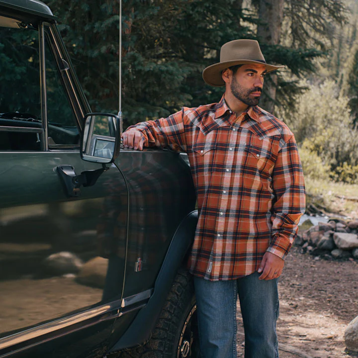 Brushed Twill Plaid Shirt - Image 4