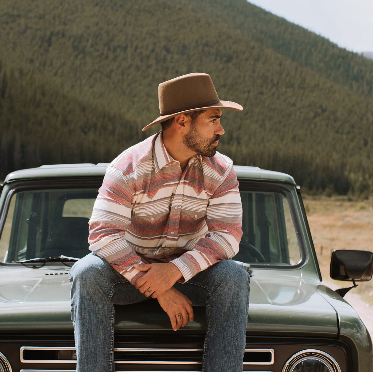 Brushed Twill Striped Shirt - Image 2