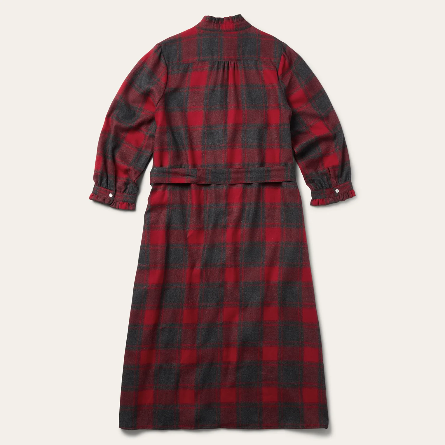 Buffalo Plaid Prairie Shirt Dress - Image 2