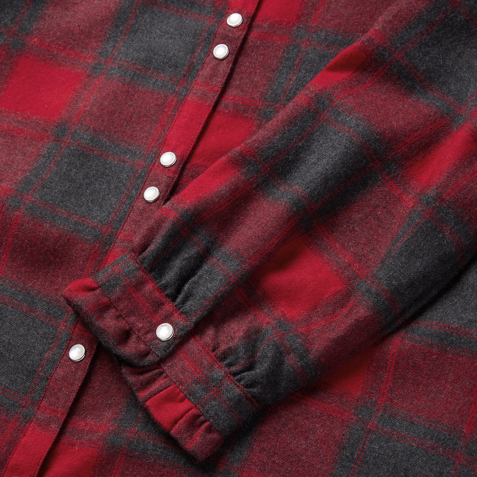 Buffalo Plaid Prairie Shirt Dress - Image 4