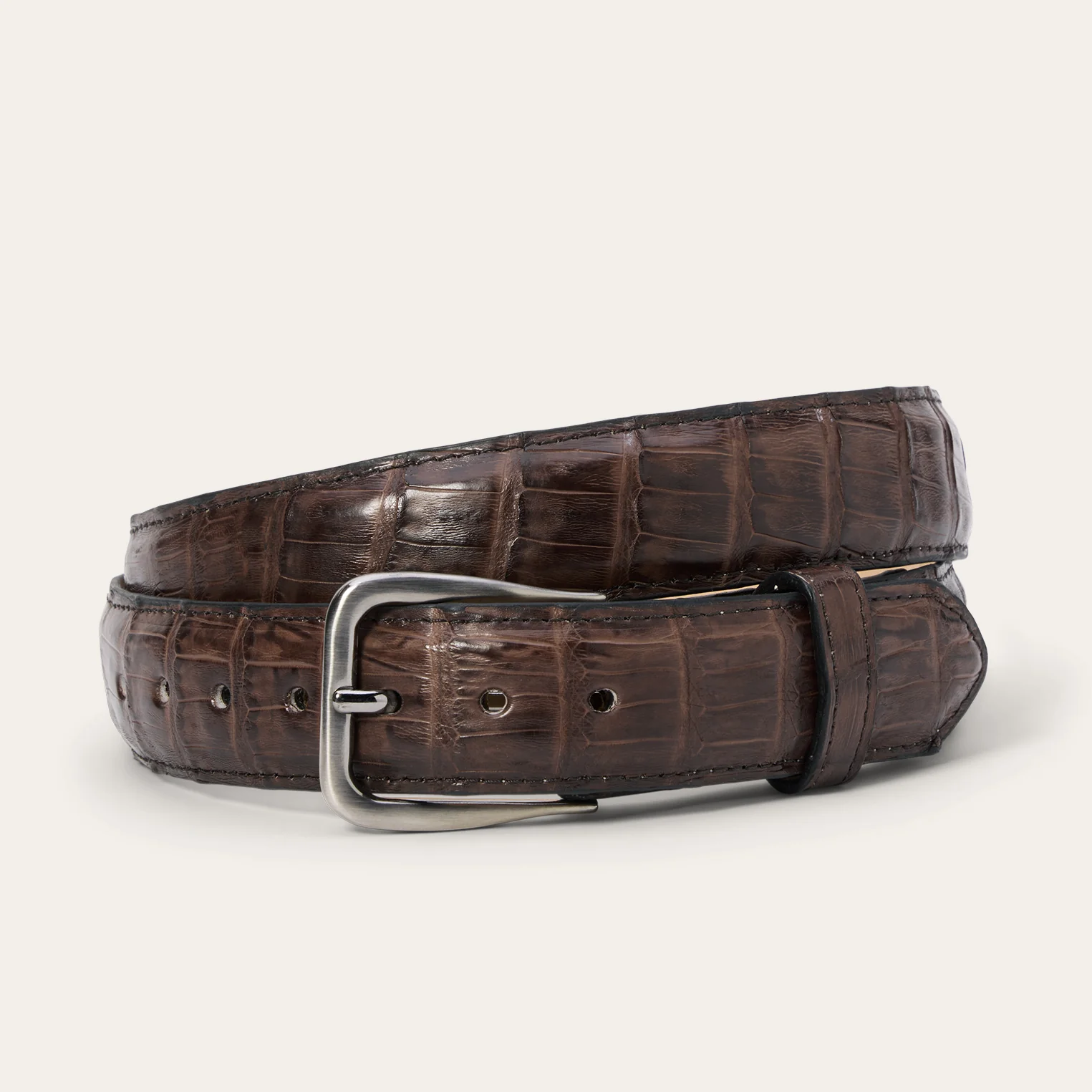 Caiman Western Tab Belt - 1 1/4" Width