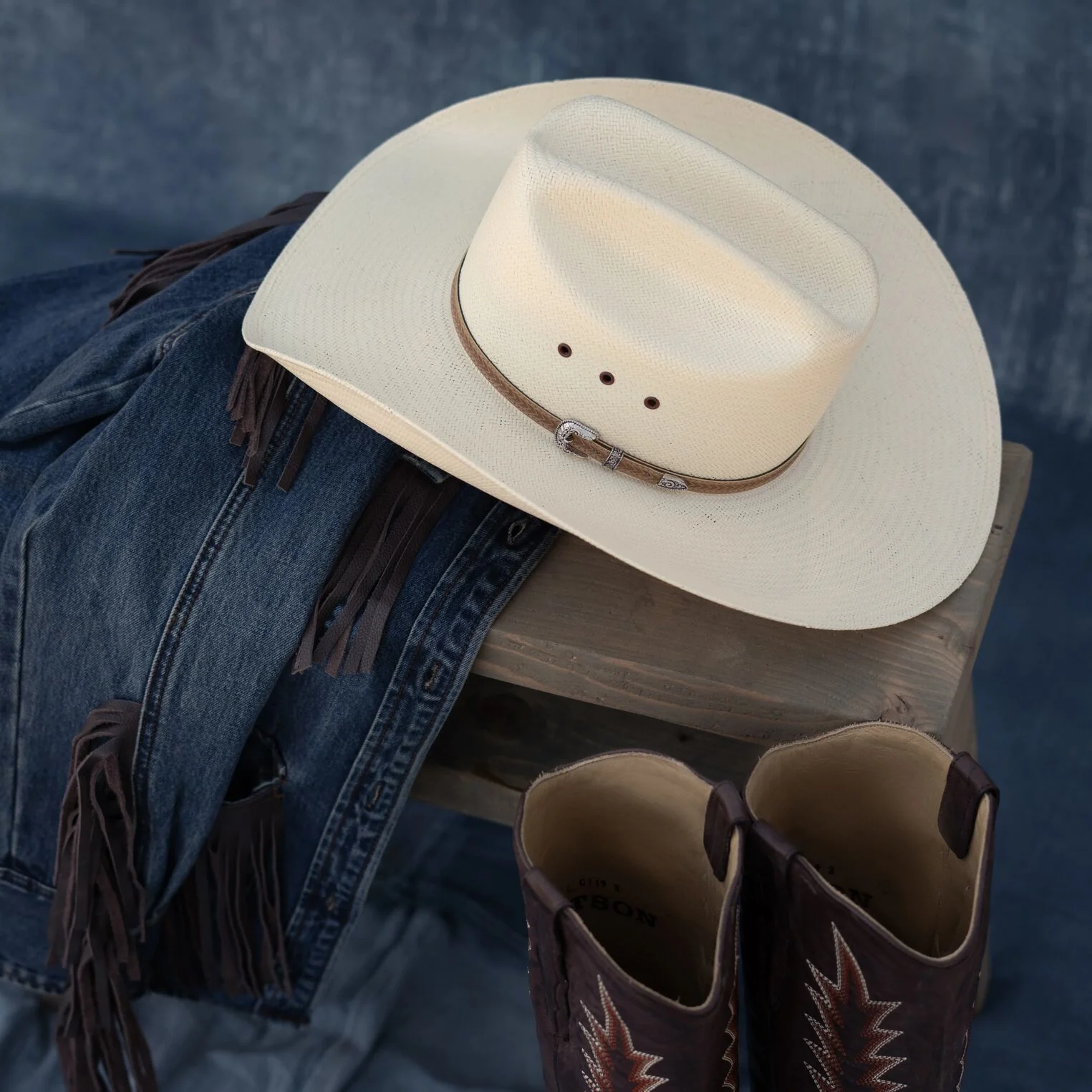 Canyon 20X Straw Cowboy Hat - Image 4