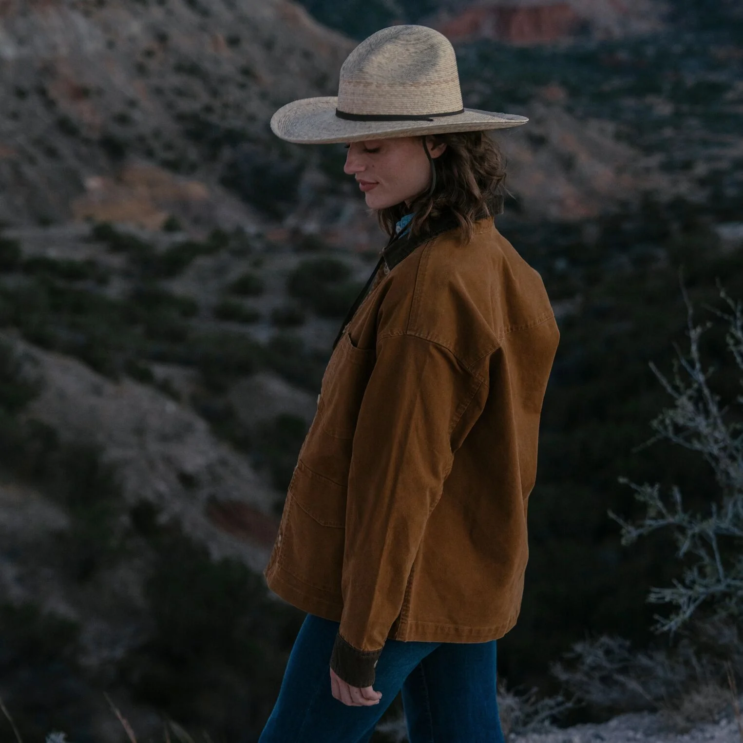 Corduroy Collar Canvas Barn Jacket - Image 4
