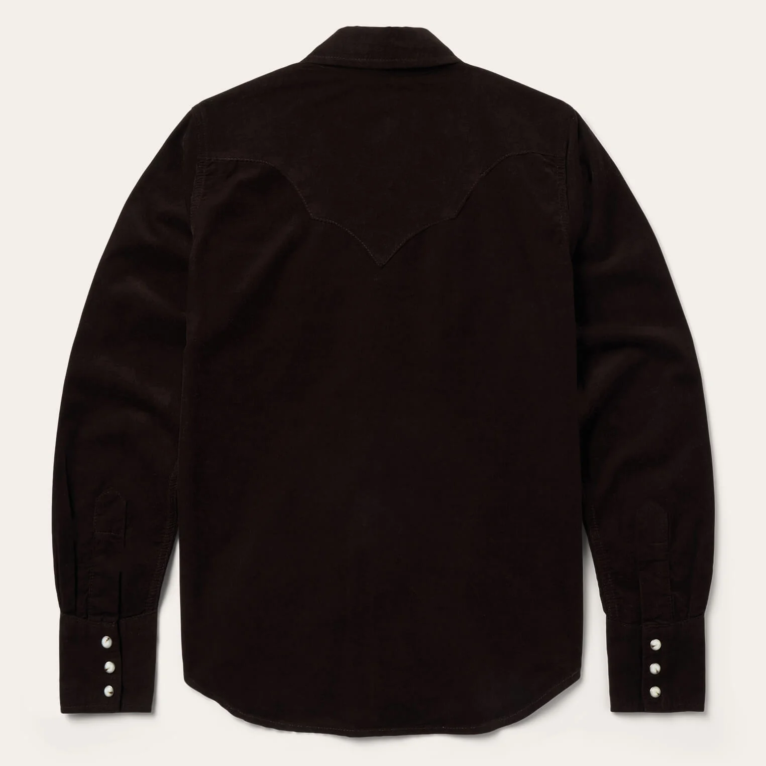 Corduroy Denim Western Shirt - Image 2