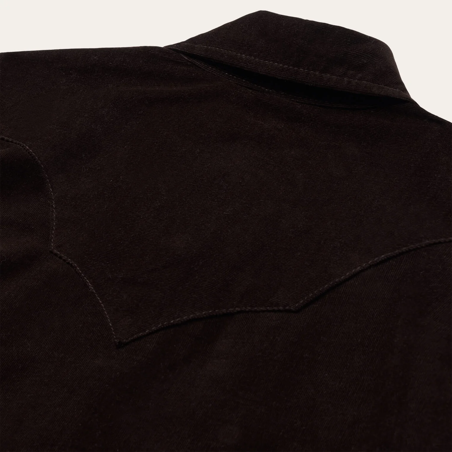 Corduroy Denim Western Shirt - Image 4