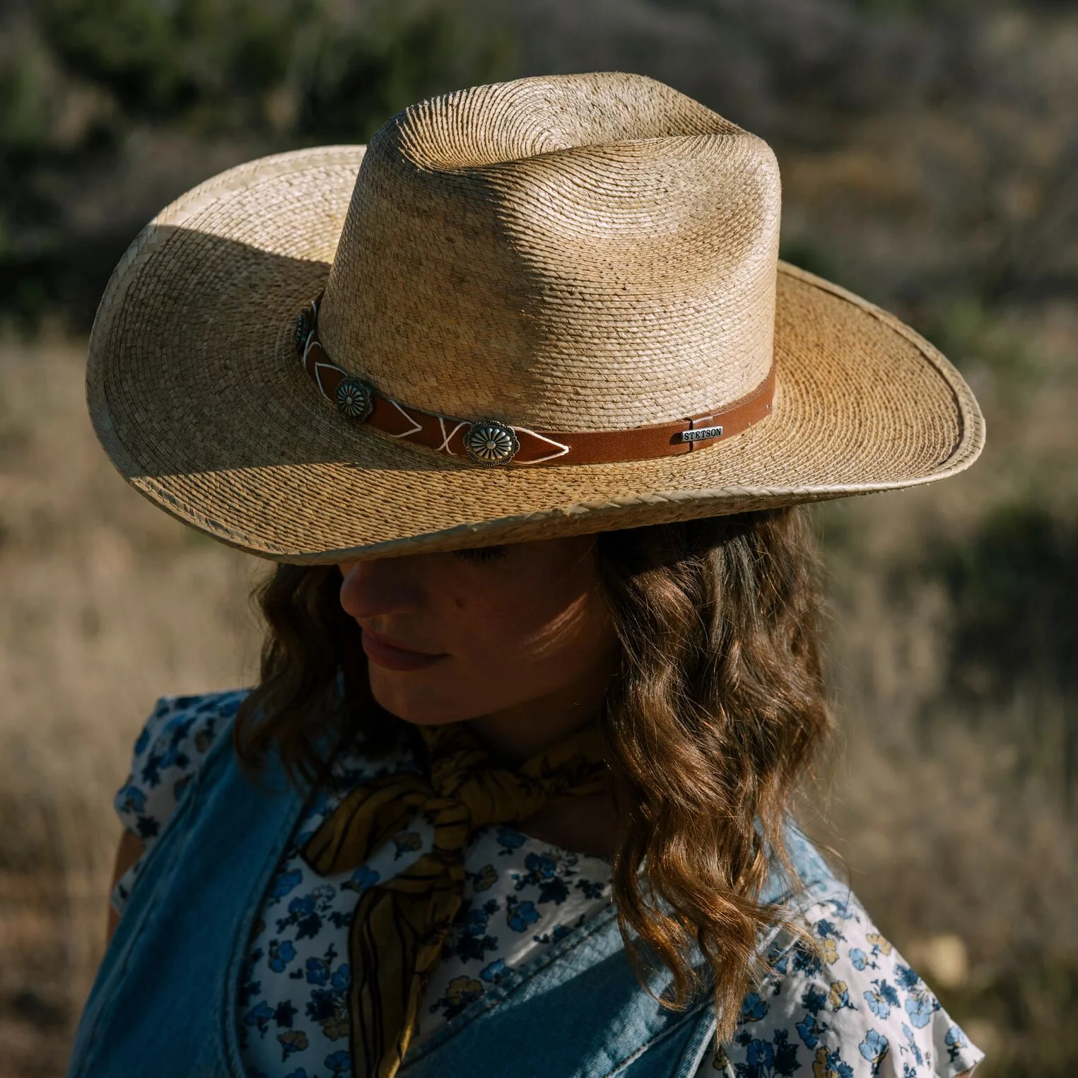 Cowhand Mexican Palm Cowboy Hat - Image 3