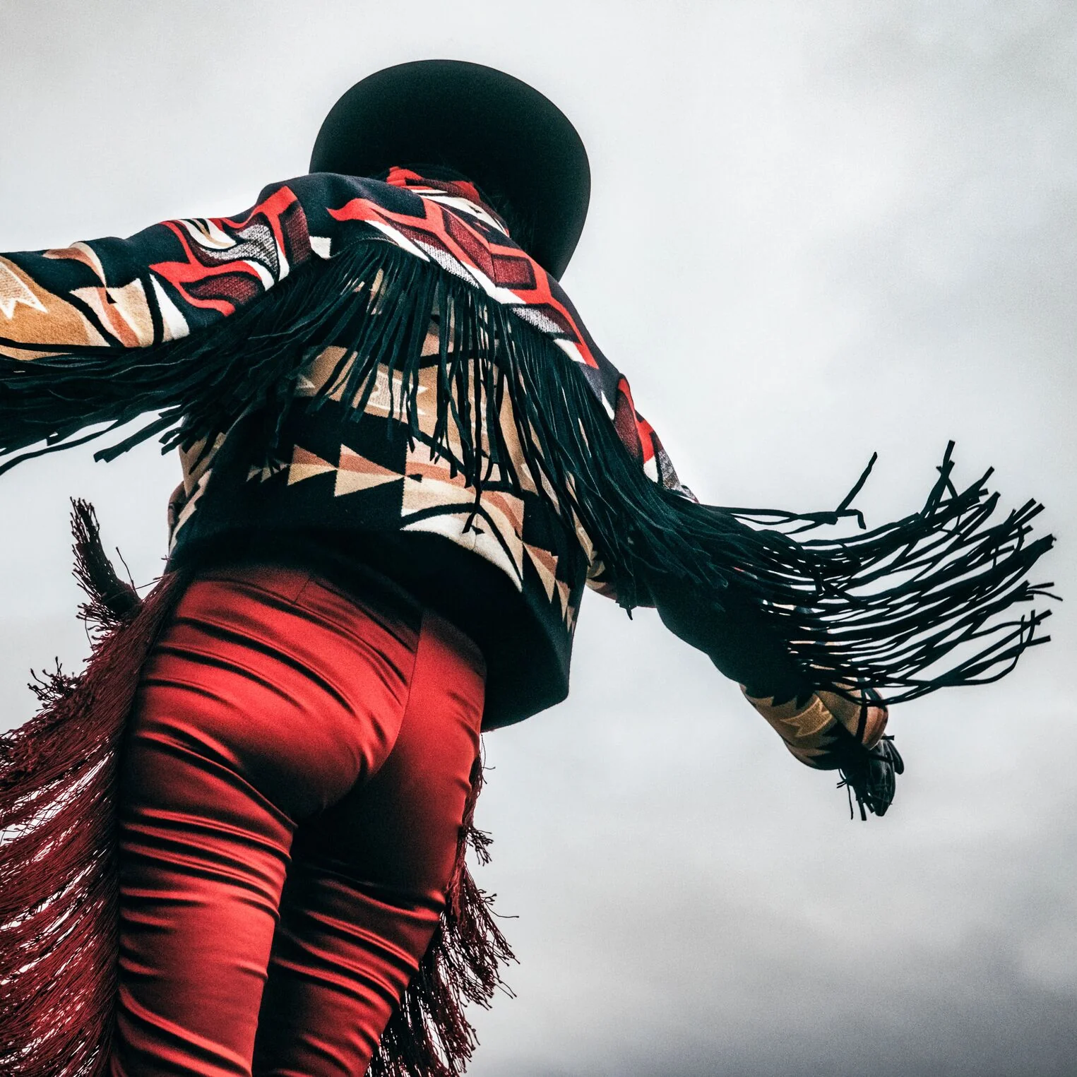 Stetson x Lindsey Thornburg Cropped Fringe Archer - Image 4