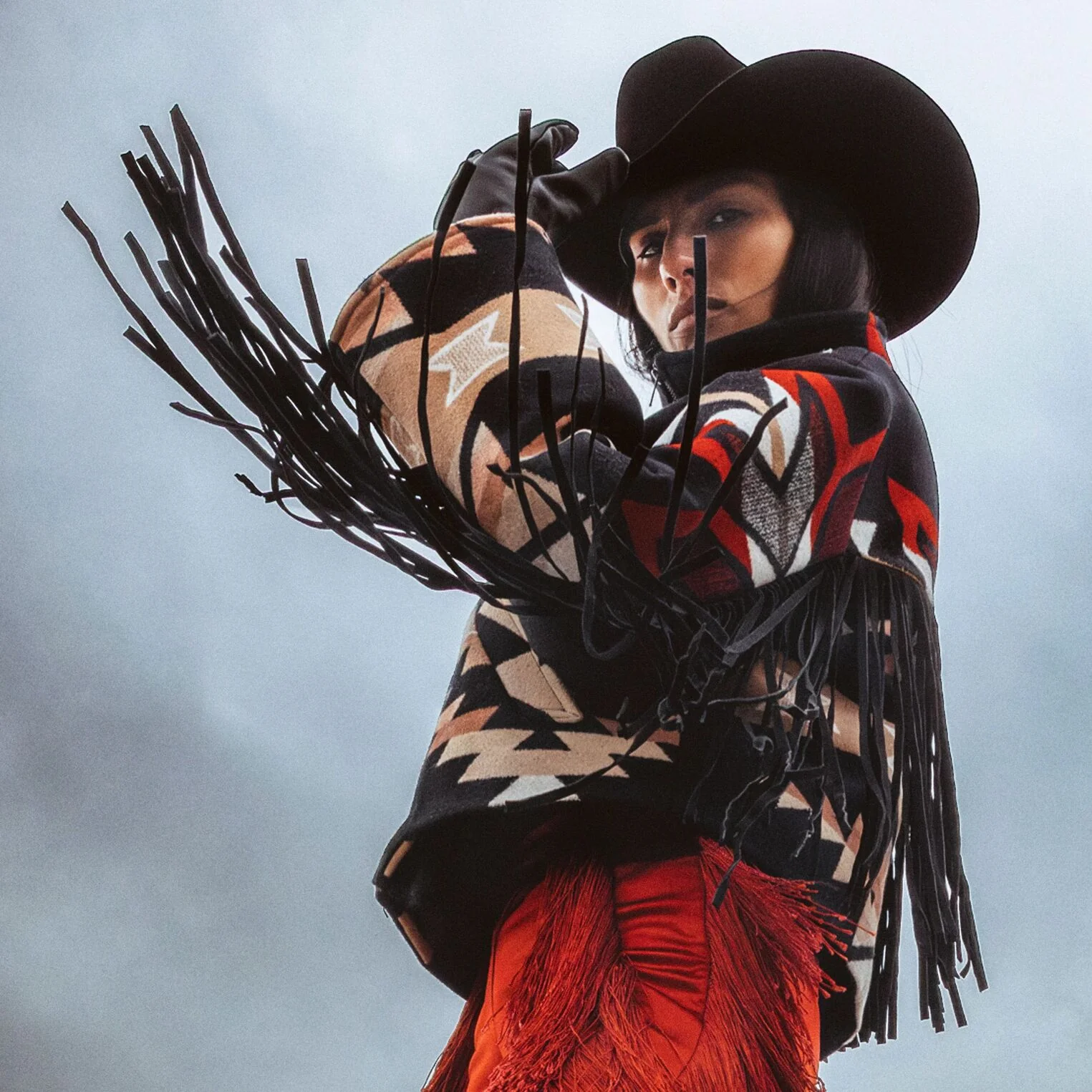 Stetson x Lindsey Thornburg Cropped Fringe Archer - Image 5