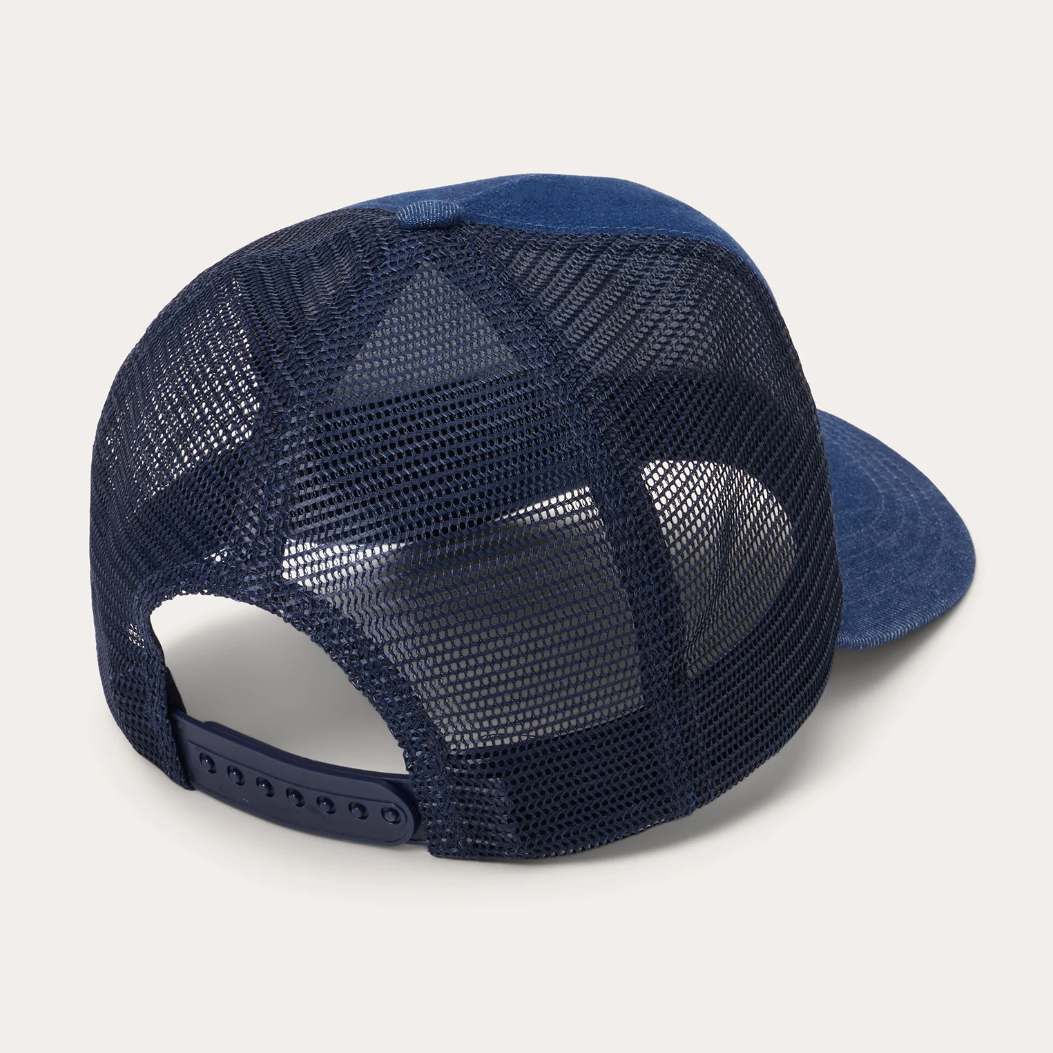 Dark Denim 1865 Patch Trucker Cap - Image 3