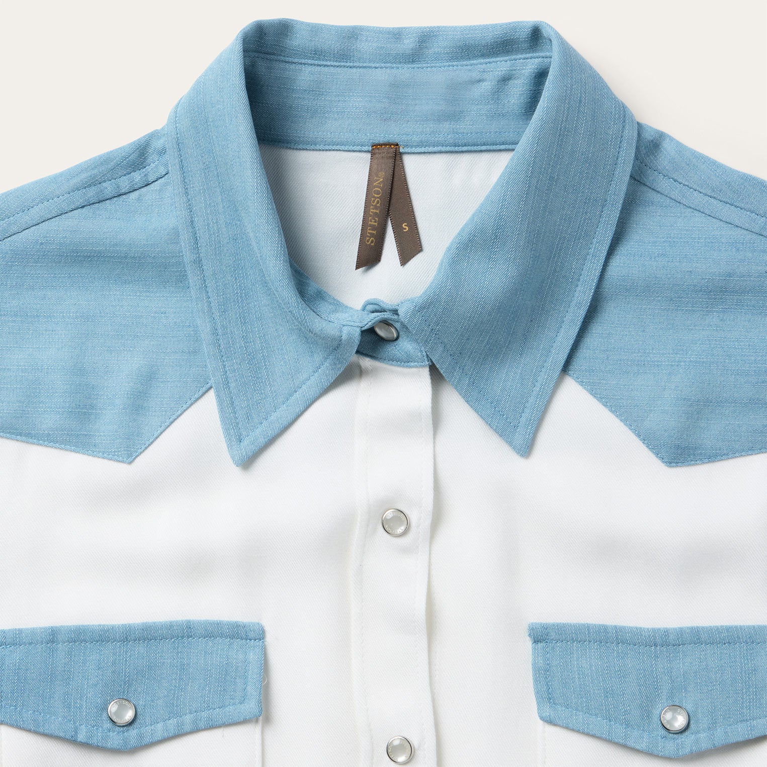 Denim Western Shirt - Image 4