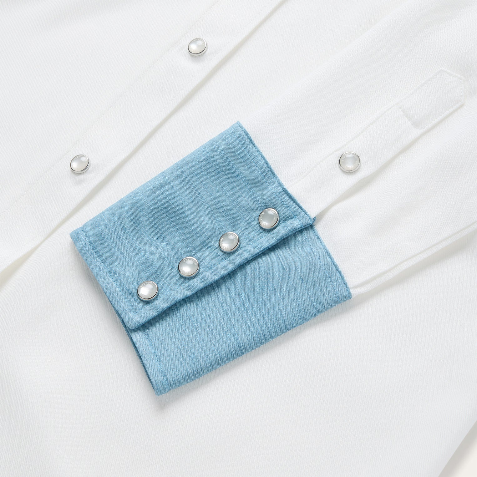 Denim Western Shirt - Image 6