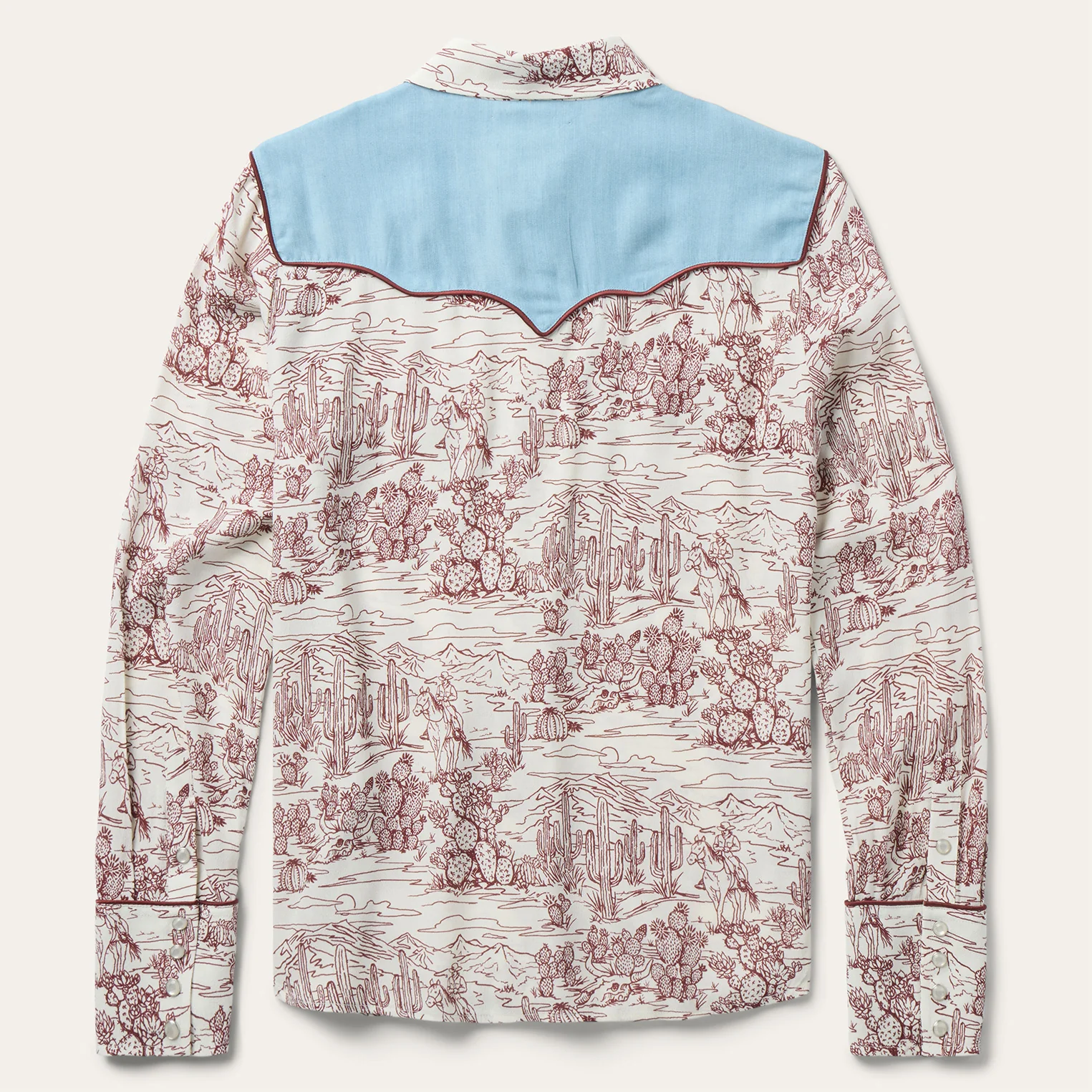 Desert Toile Print Shirt - Image 2