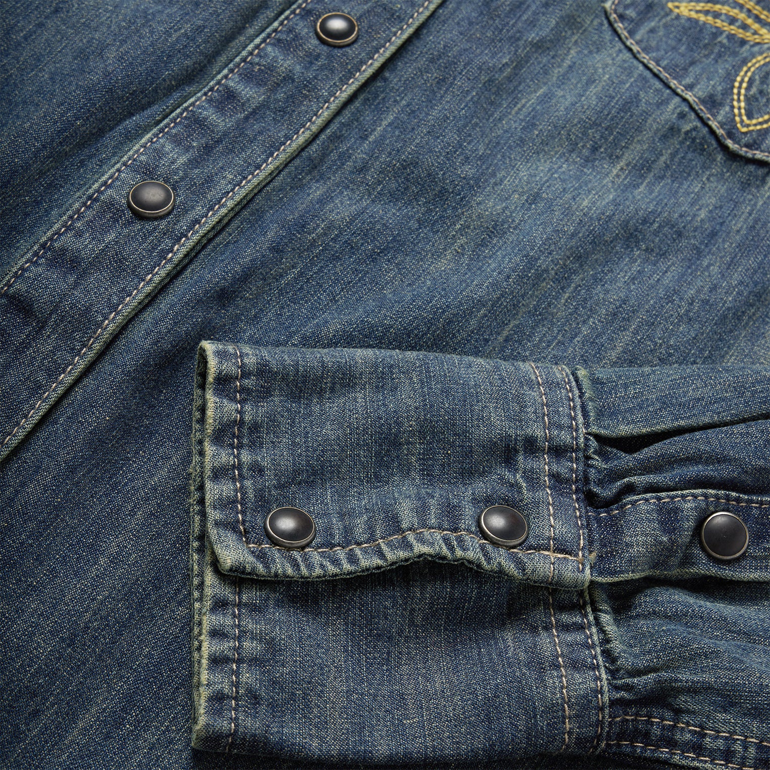 Dirty Denim Boyfriend Fit Shirt - Image 5