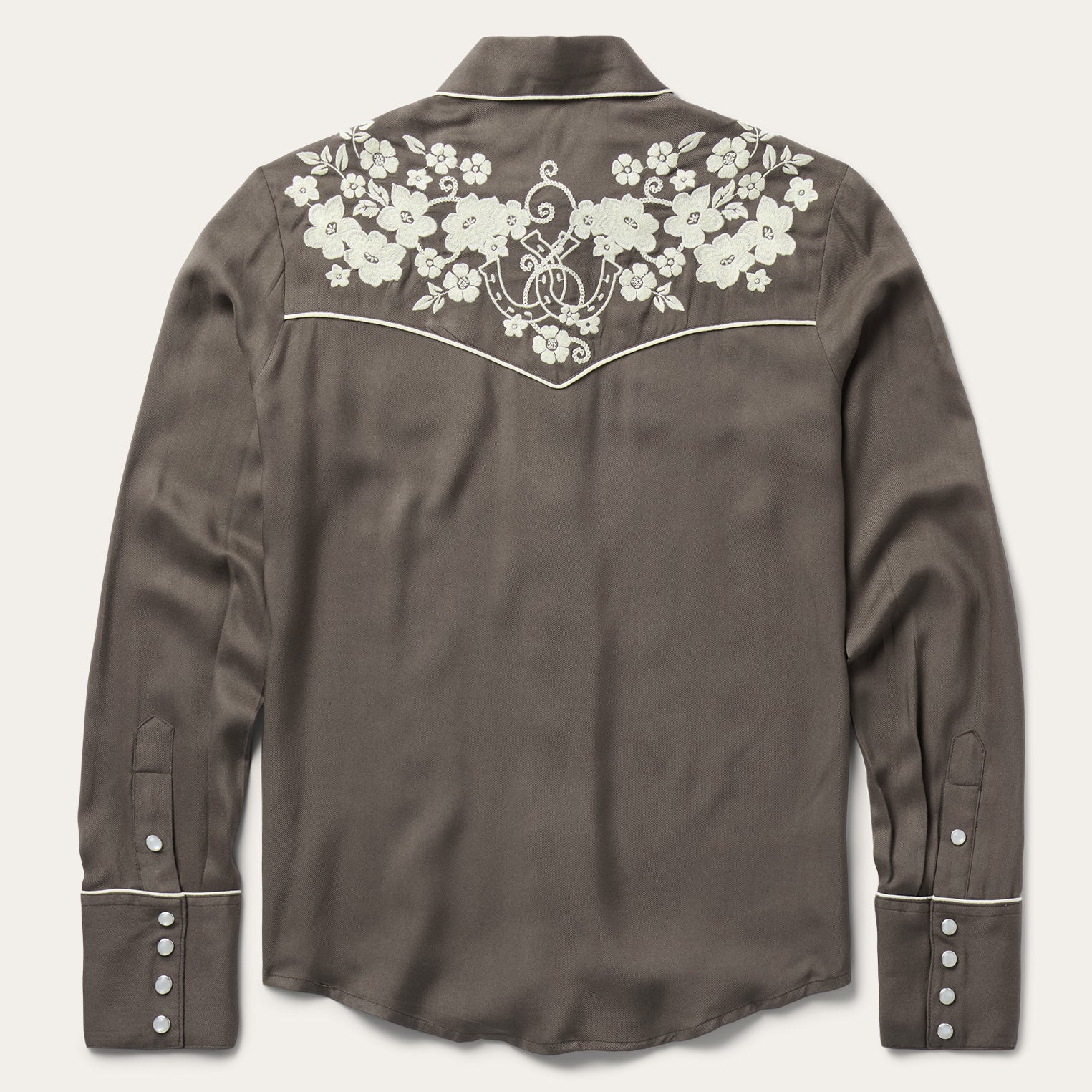 Embroidered Retro Western Shirt - Image 4