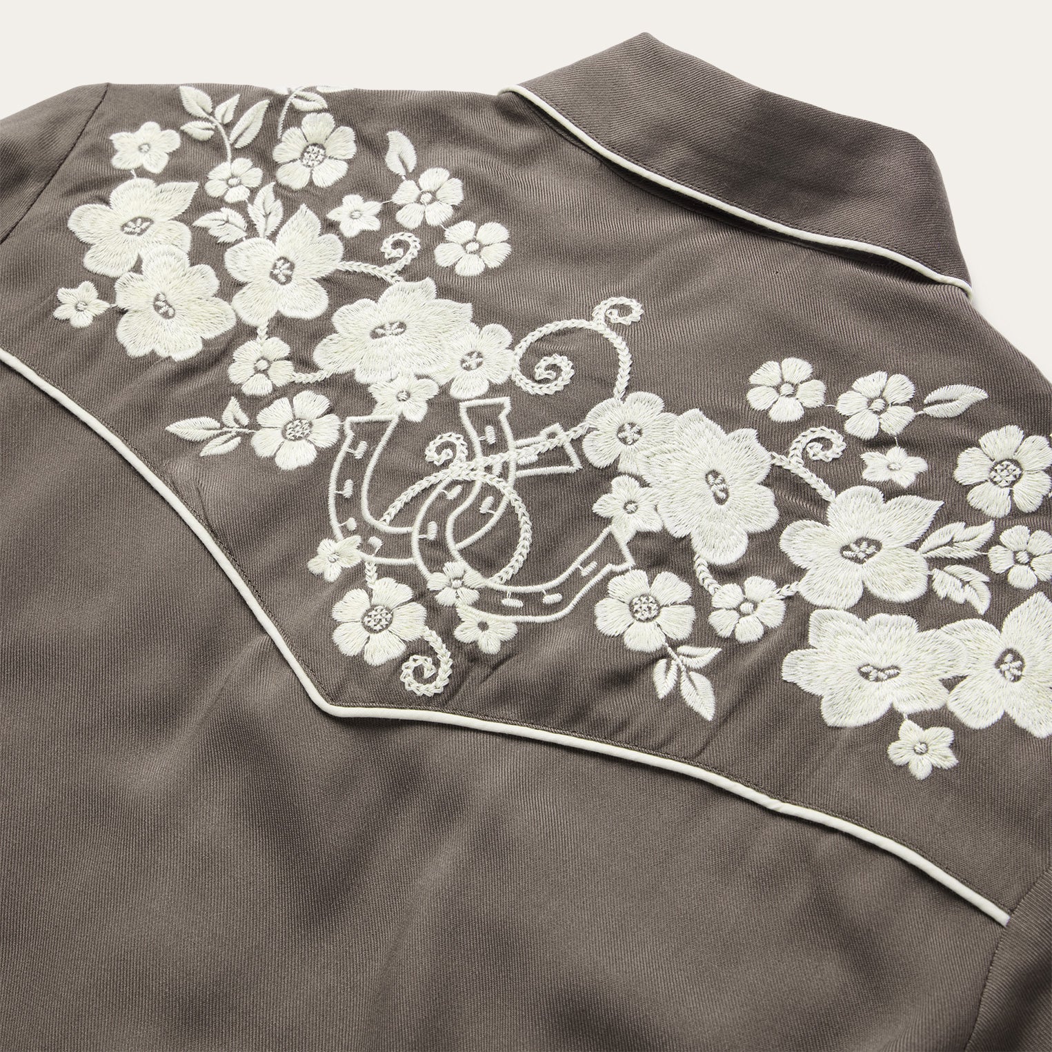 Embroidered Retro Western Shirt - Image 6
