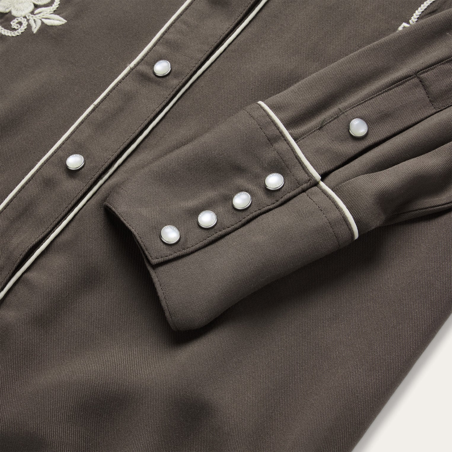 Embroidered Retro Western Shirt - Image 7