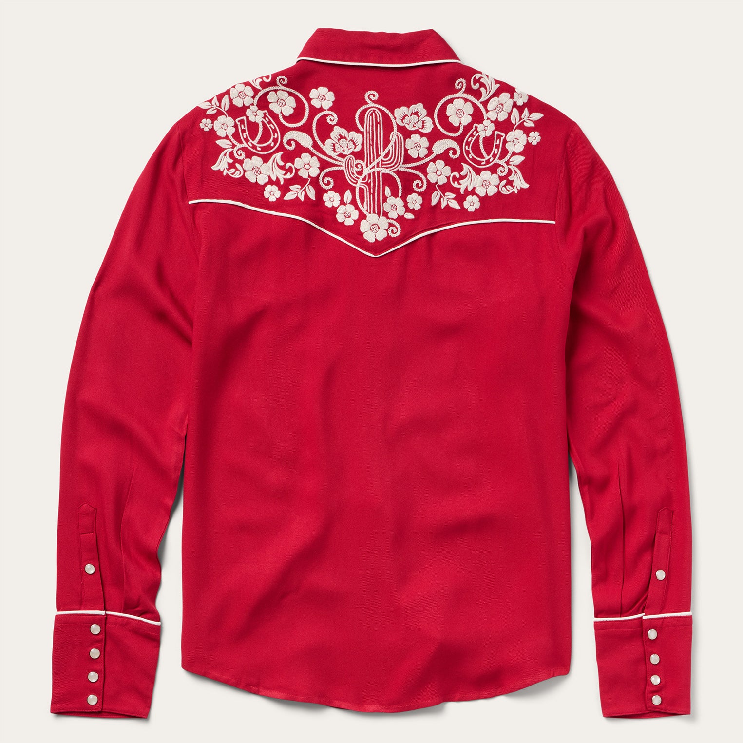 Embroidered Retro Western Shirt - Image 2