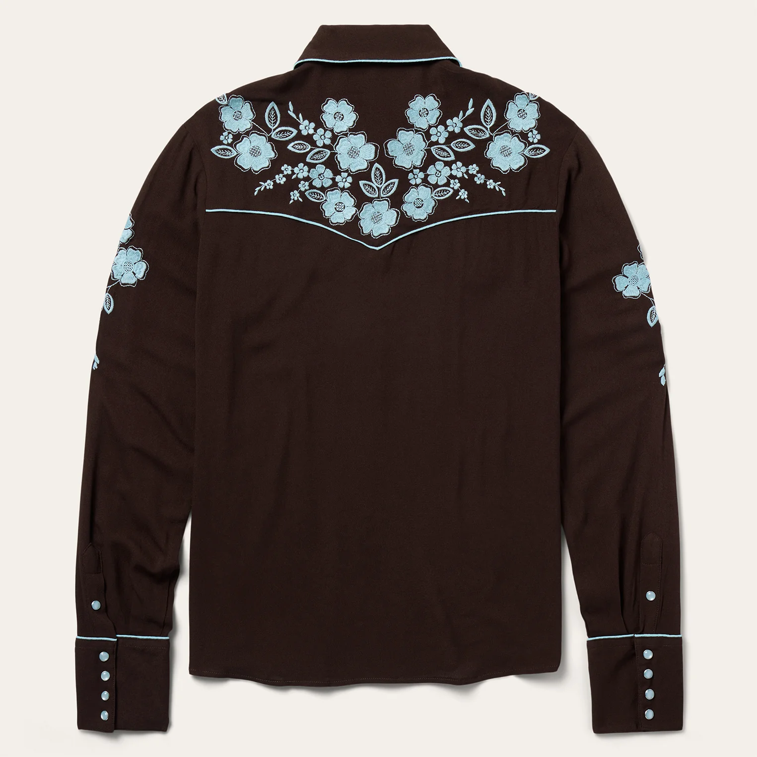 Embroidered Retro Western Shirt - Image 2