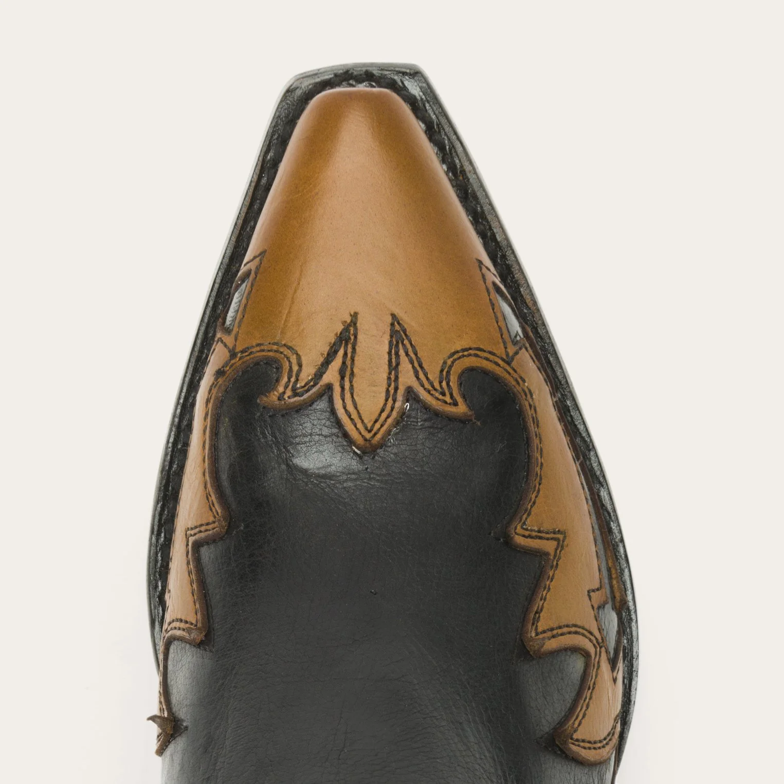 Faye Cowgirl & Horse Underlay Leather Boot - Image 5
