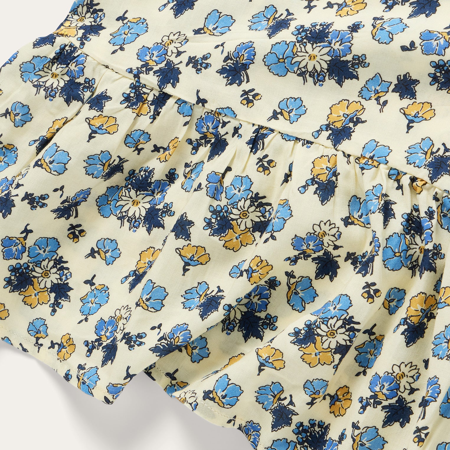 Field Flowers Print Peasant Dress - Image 5