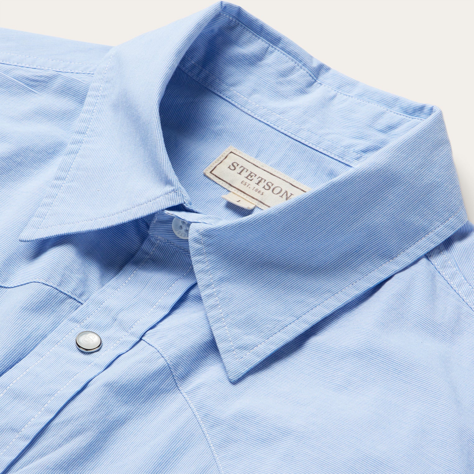 Fine Line Stripe Western Shirt - Image 3