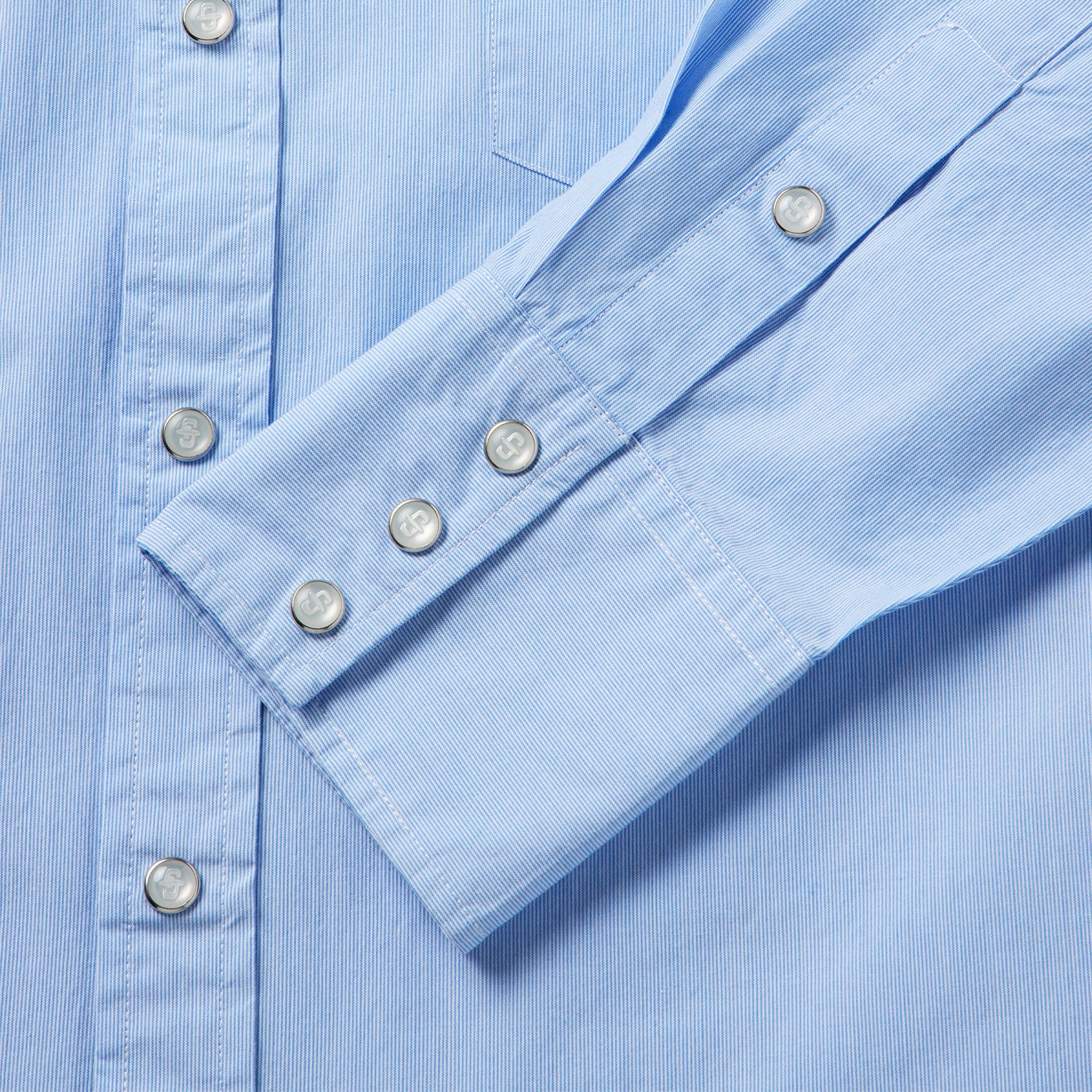 Fine Line Stripe Western Shirt - Image 5