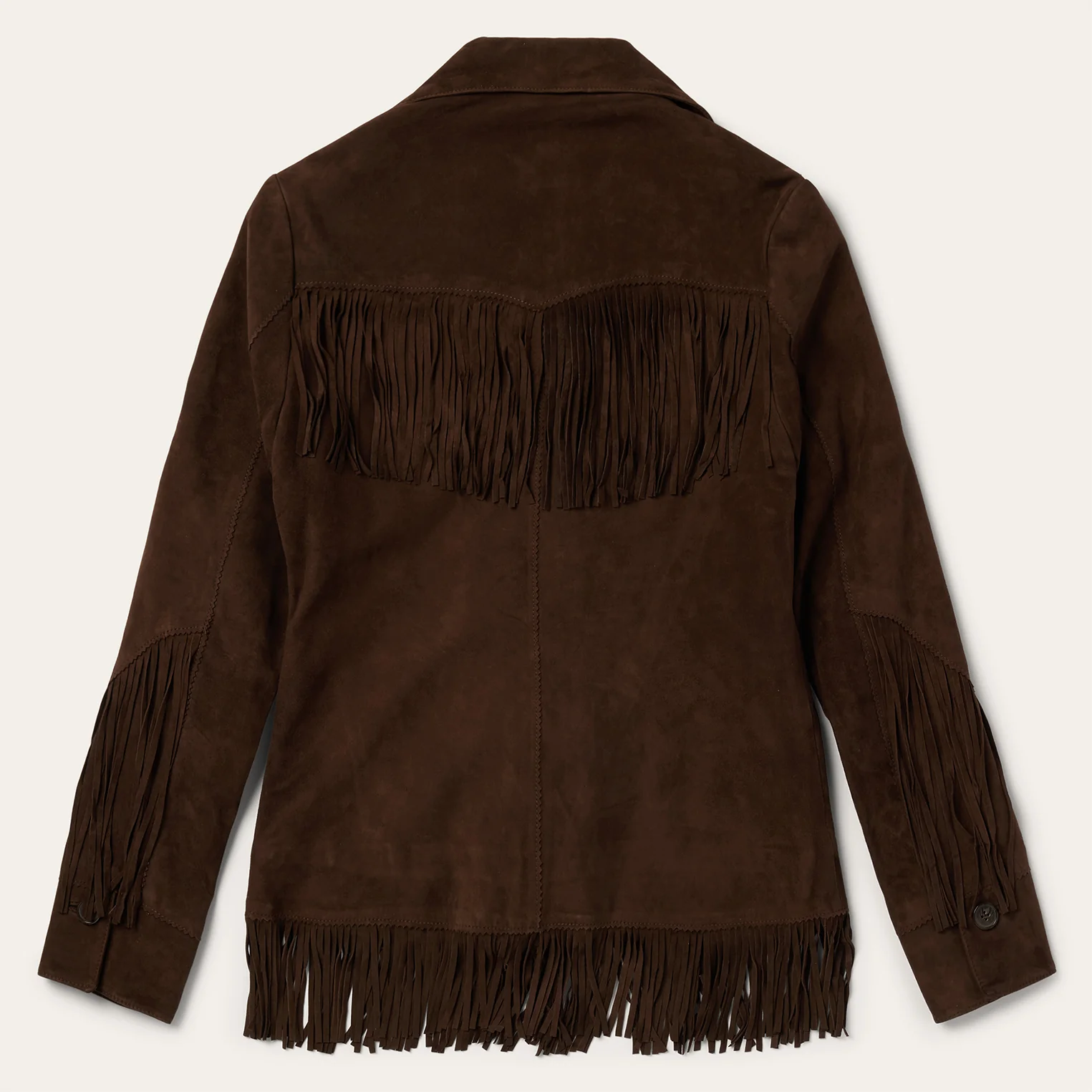 Fringe Suede Jacket - Image 3
