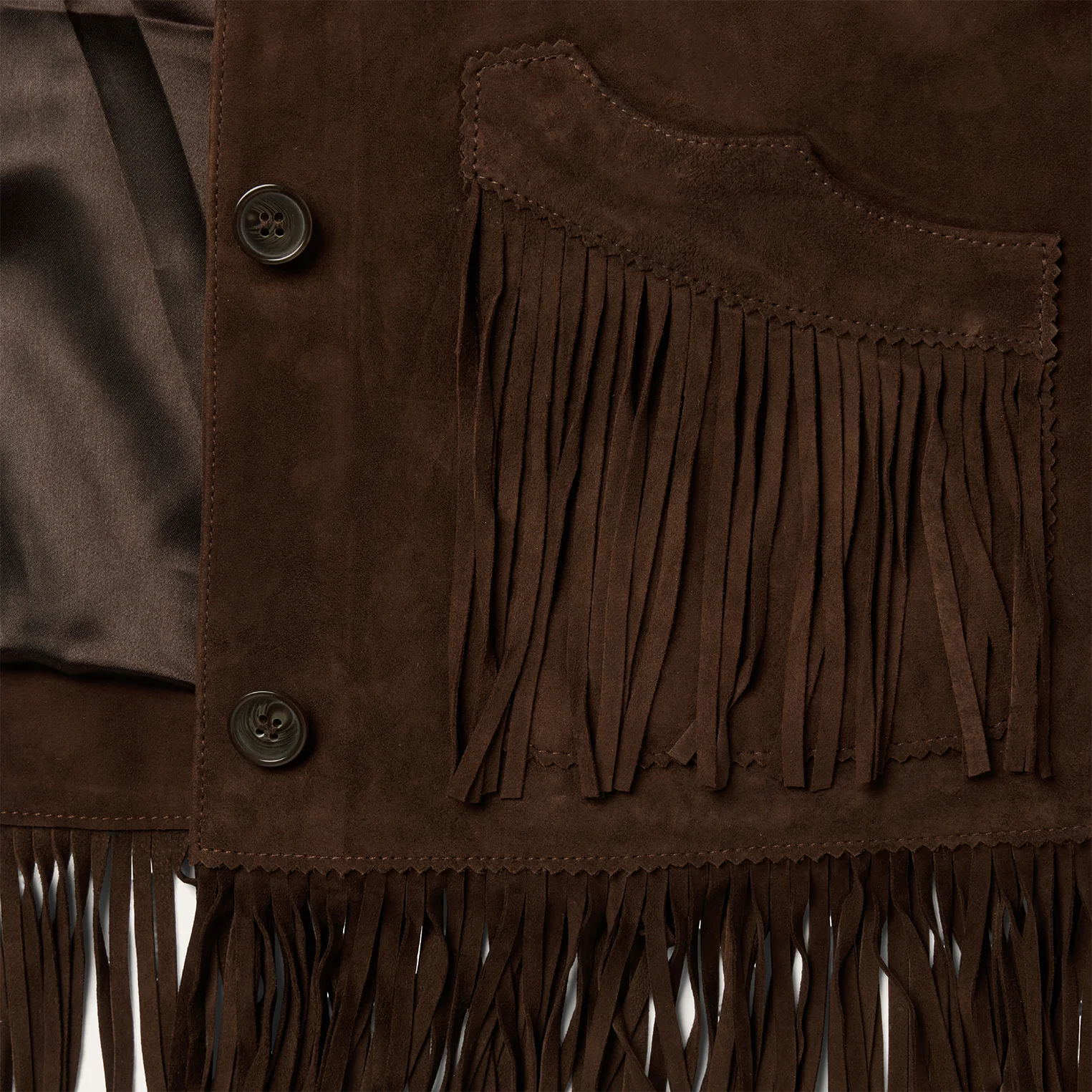 Fringe Suede Jacket - Image 6