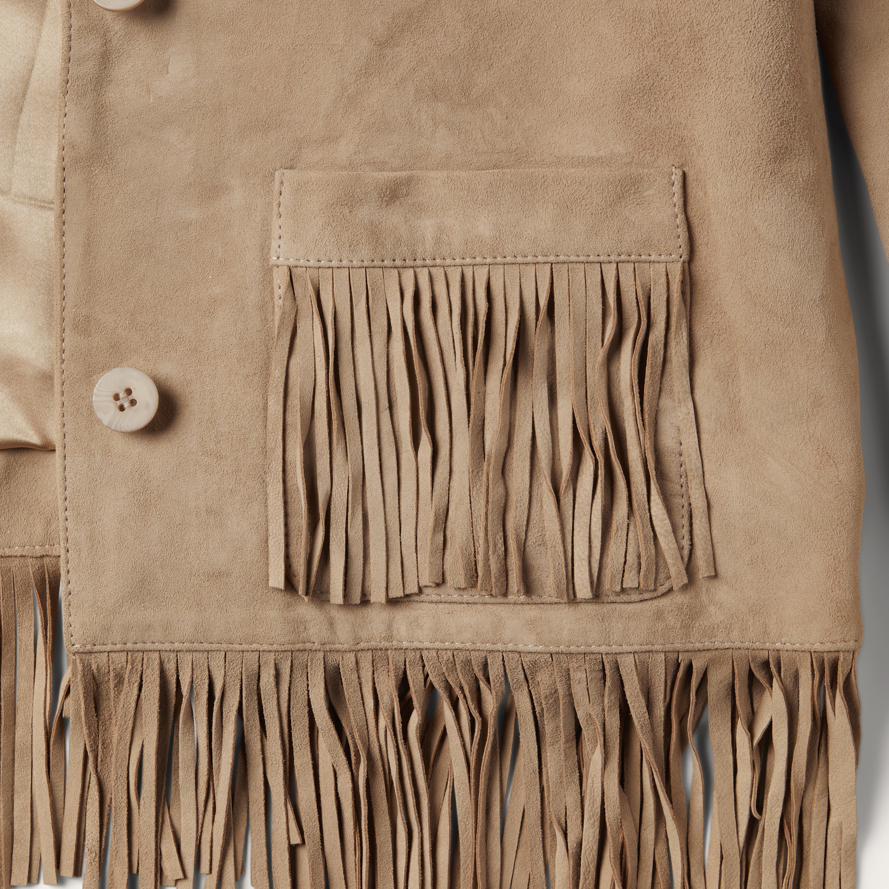 Fringe Suede Jacket - Image 9