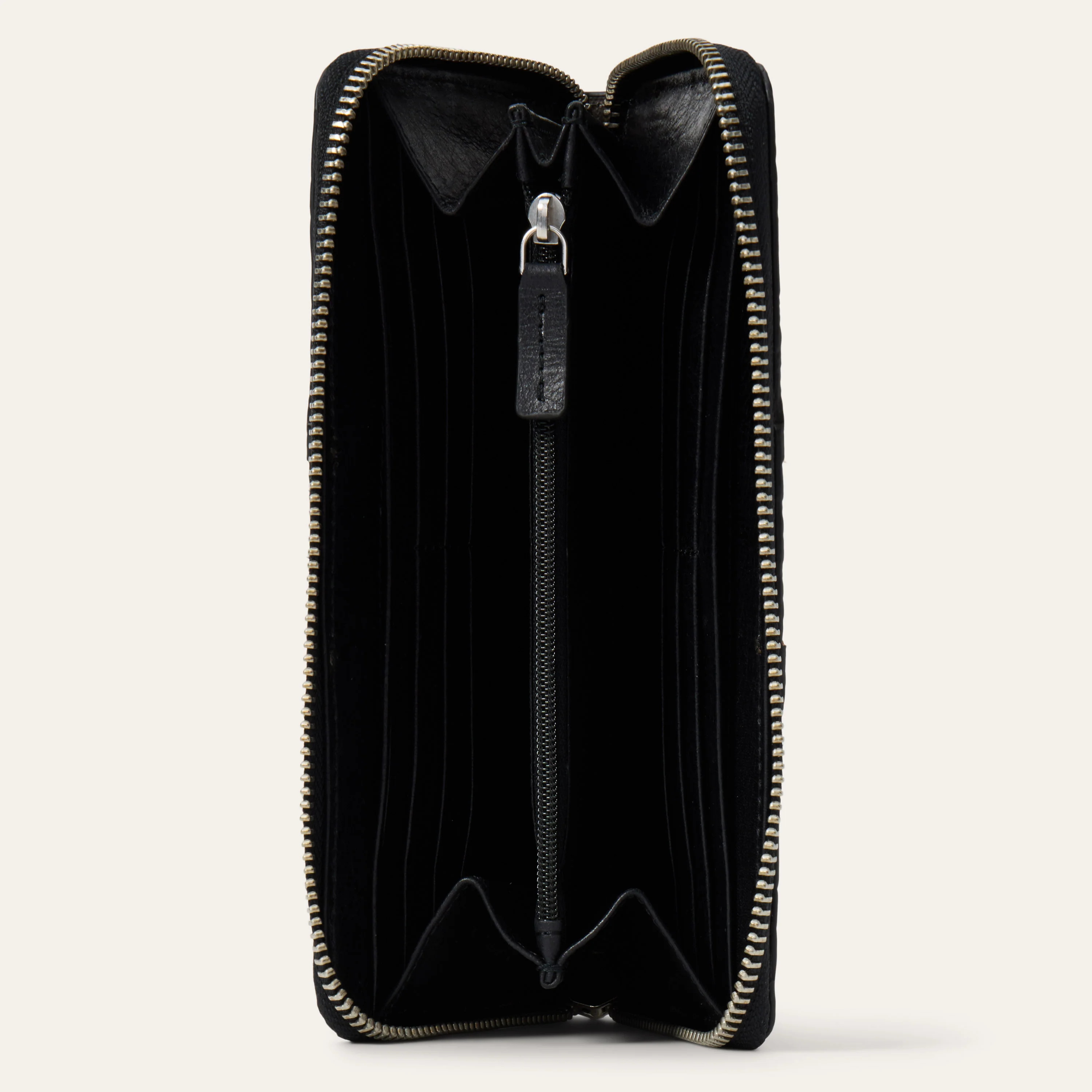 Hair-On-Hide Tooled Zip Wallet - Image 3