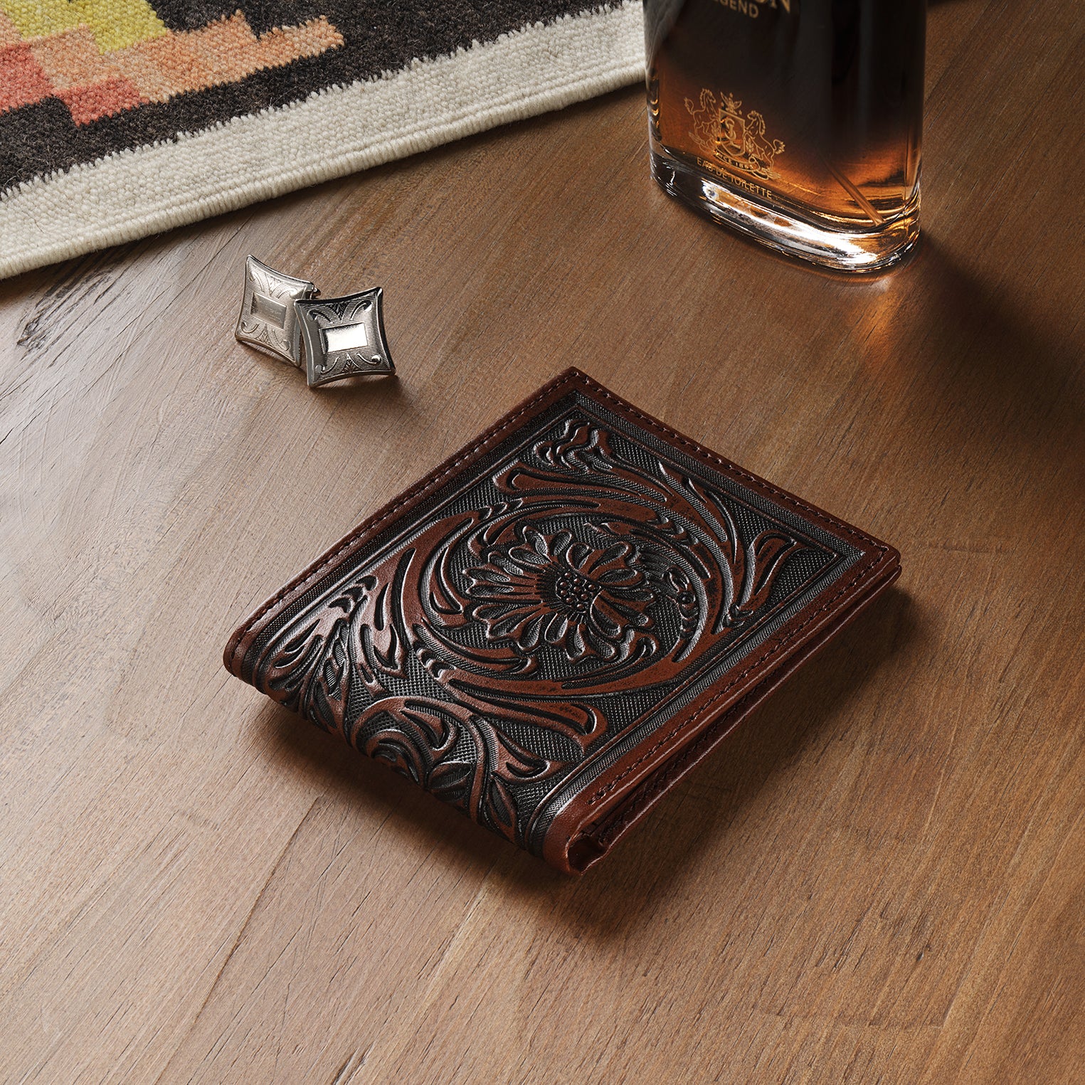 Tooled Bi-Fold Wallet - Image 3