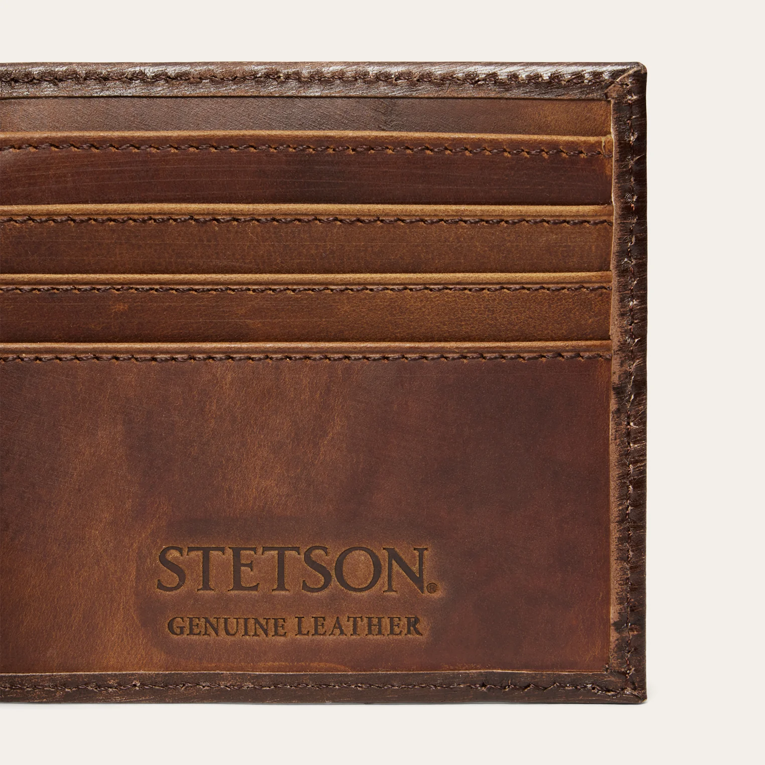Hair-On-Hide Concho Bi-Fold Wallet - Image 6