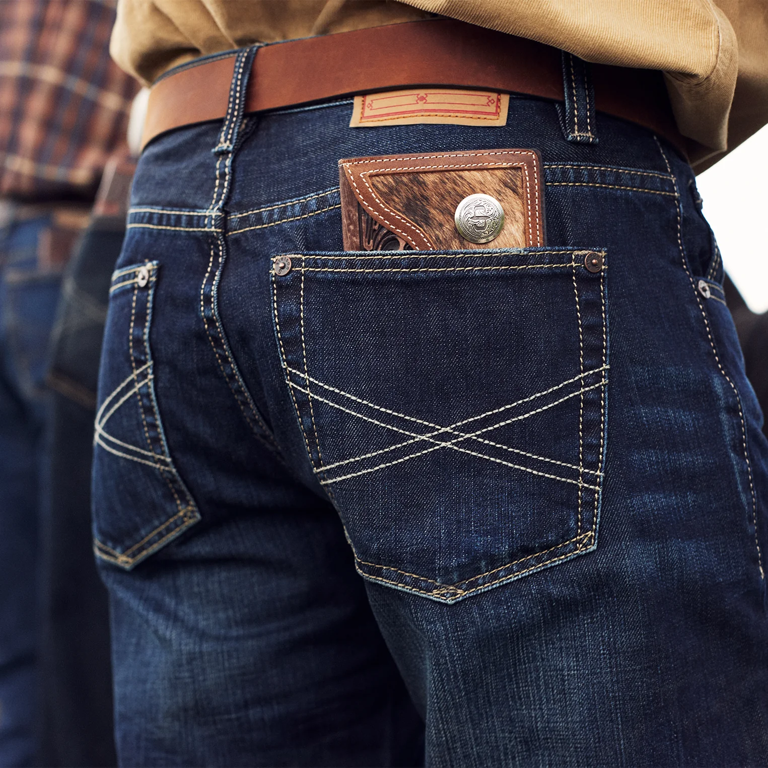 Hair-On-Hide Concho Checkbook - Image 4