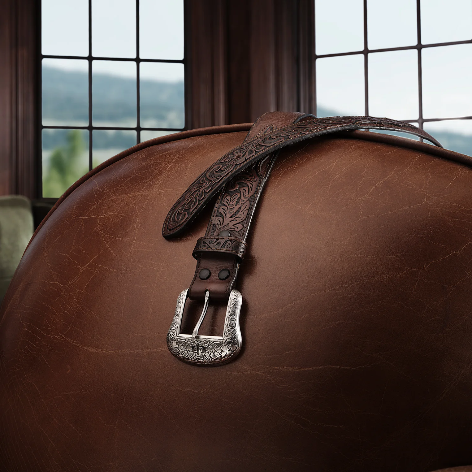 Tooled Tab Belt - Image 3