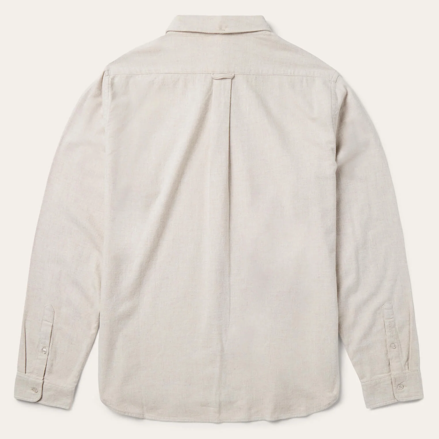 Heathered Flannel Button-Down Shirt - Image 4