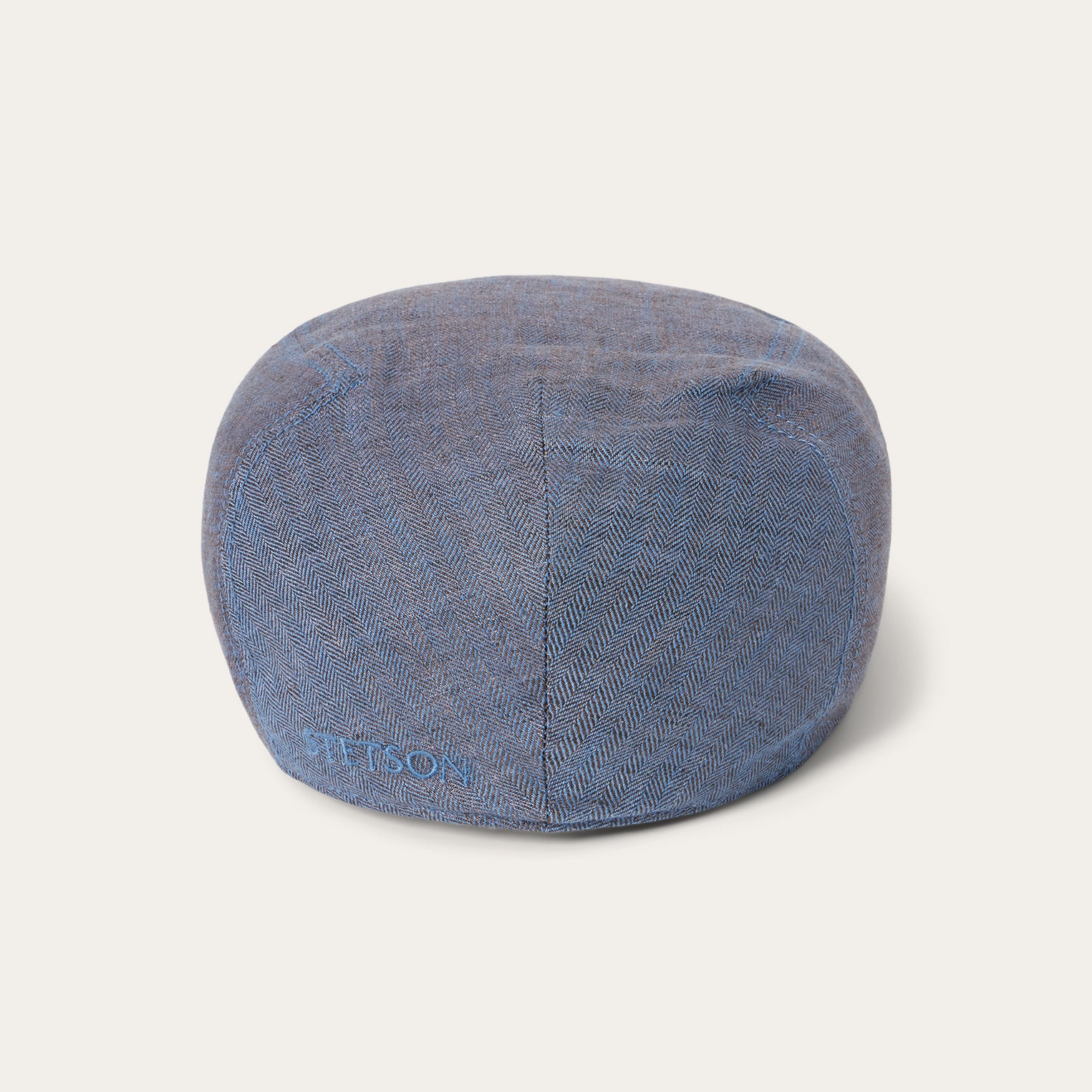 Herringbone Linen Ivy Cap - Image 4