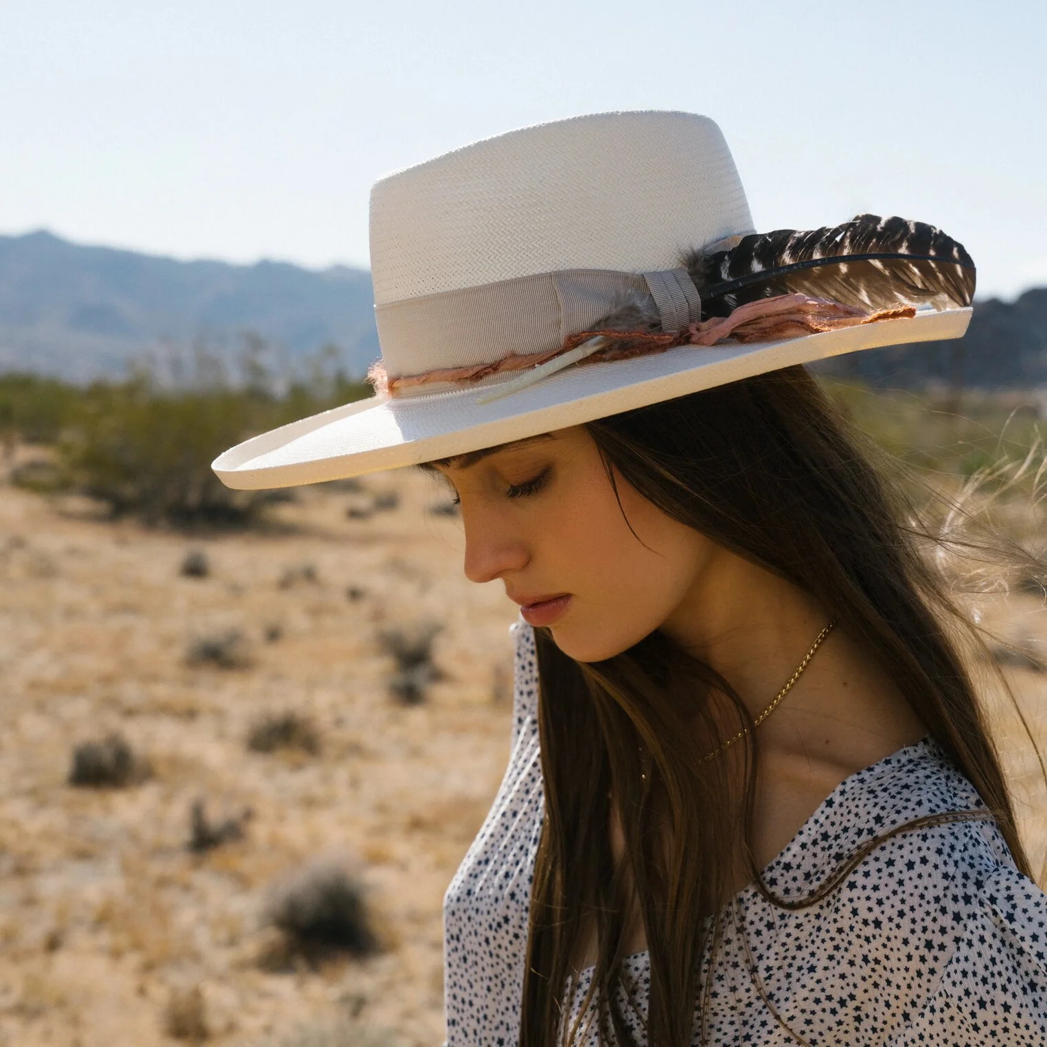Kings Row Shantung Straw Fedora - Image 2