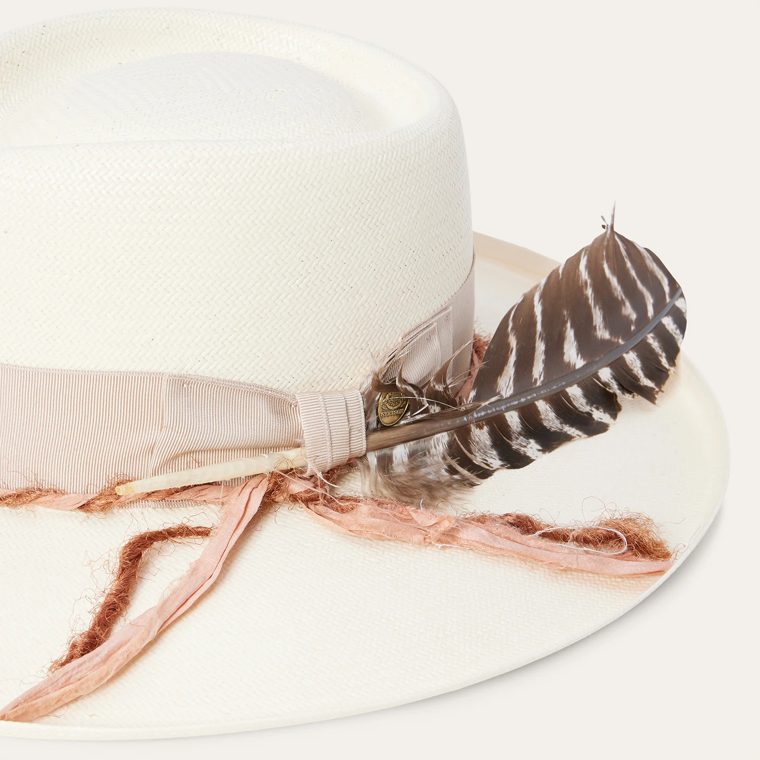 Kings Row Shantung Straw Fedora - Image 8