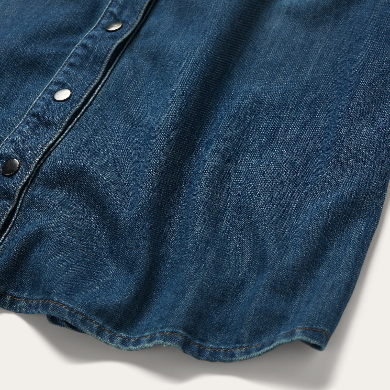 Lavish Denim Shirt Dress - Image 4