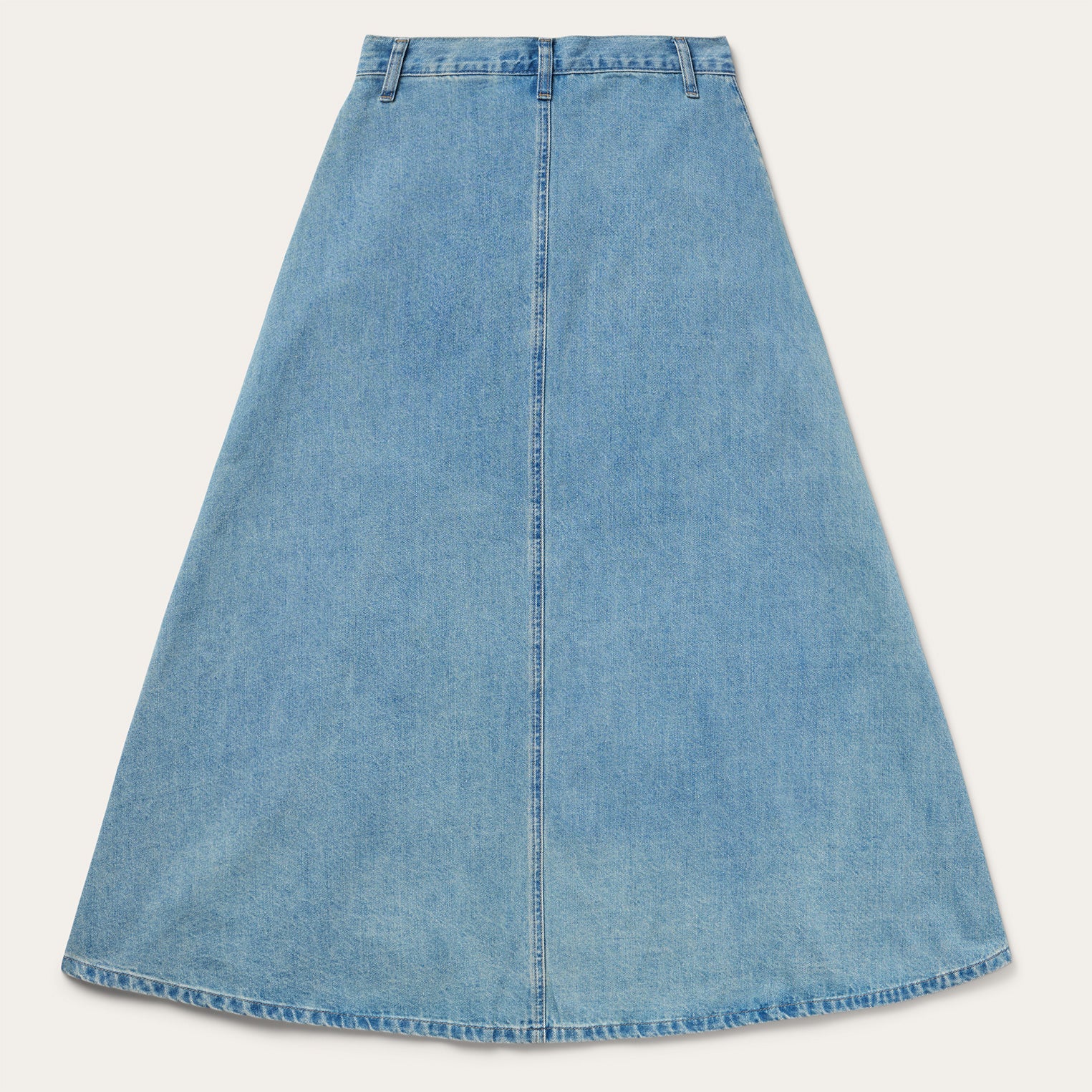Light Wash Denim Skirt - Image 5