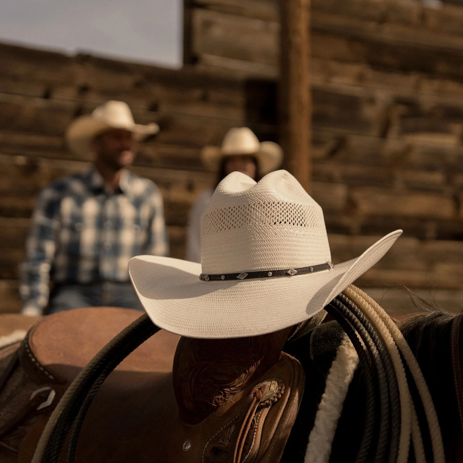 Lobo 10X Straw Cowboy Hat - Image 3